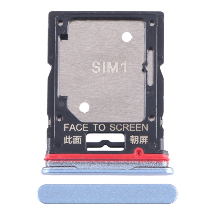 Pour Xiaomi Redmi K50i Plateau de carte SIM + Plateau de carte SIM / Plateau de carte Micro SD