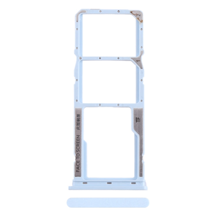 Pour Xiaomi Poco C51 Plateau de carte SIM + Plateau de carte SIM + Plateau de carte Micro SD