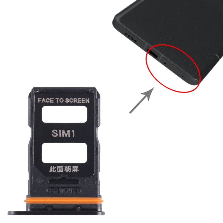 Pour Xiaomi 13 Ultra Plateau de carte SIM + Plateau de carte SIM