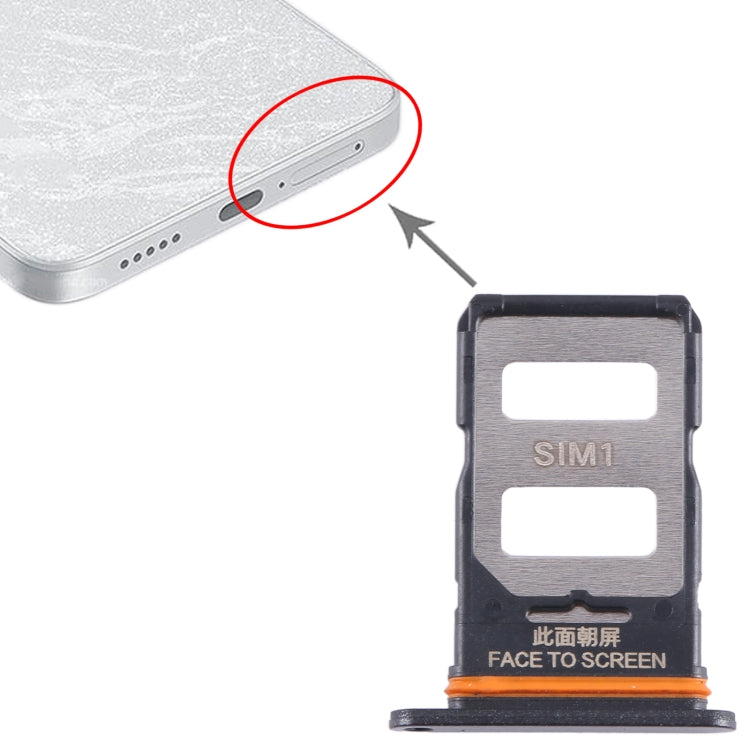 Pour Xiaomi Note 13 Pro Plateau de carte SIM + Plateau de carte SIM