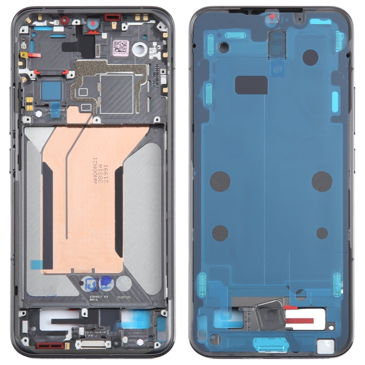 Pour Xiaomi 14, boîtier avant d'origine, cadre LCD, plaque de lunette