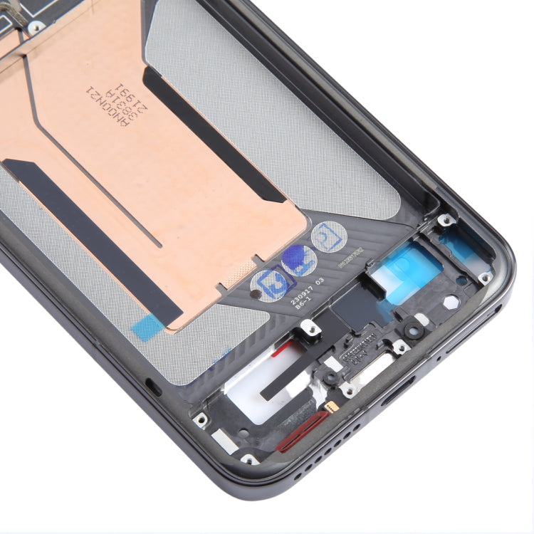 Pour Xiaomi 14, boîtier avant d'origine, cadre LCD, plaque de lunette