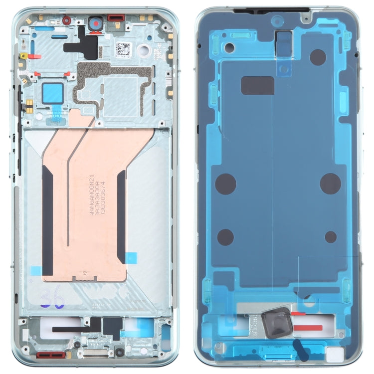 Pour Xiaomi 14, boîtier avant d'origine, cadre LCD, plaque de lunette