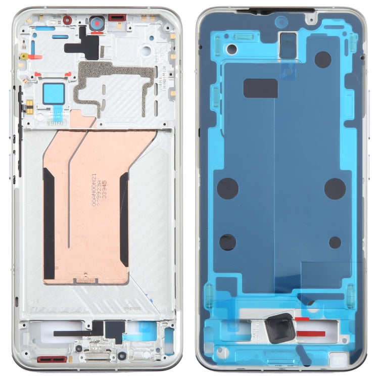 Pour Xiaomi 14, boîtier avant d'origine, cadre LCD, plaque de lunette
