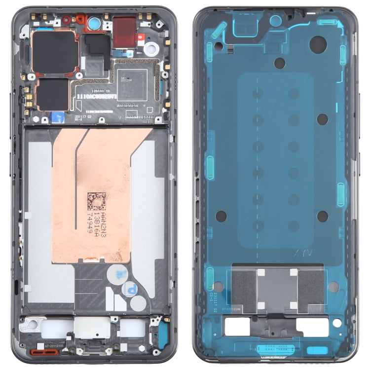 Pour Xiaomi 14 Pro, boîtier avant d'origine, cadre LCD, plaque de lunette