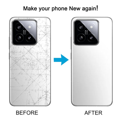 Coque arrière de batterie en cuir d'origine pour Xiaomi 14