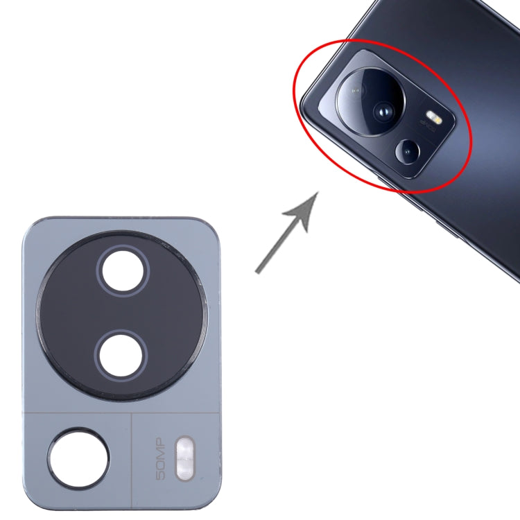 Pour Xiaomi Civi 2 couvercle d'objectif de caméra