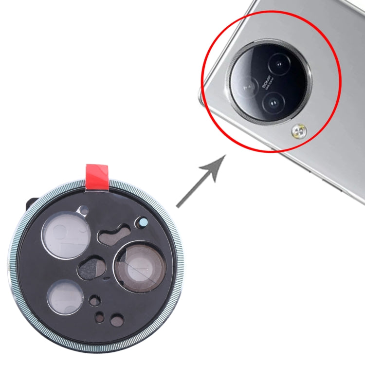 Pour Xiaomi Civi 3 couvercle d'objectif de caméra