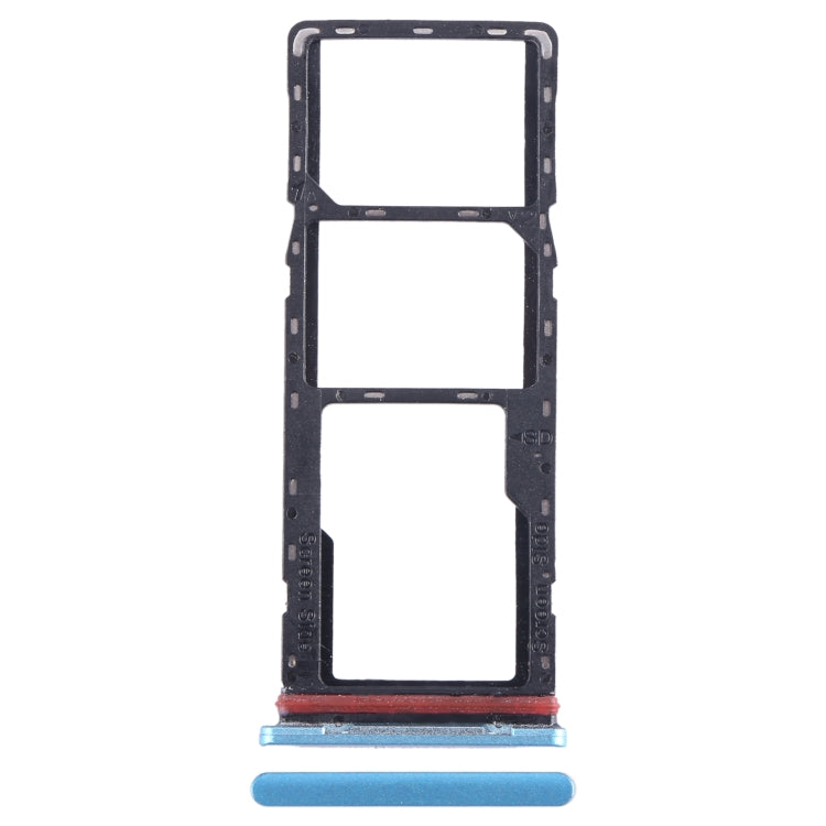 Pour Tecno Spark 7T plateau de carte SIM + plateau de carte SIM + plateau de carte Micro SD