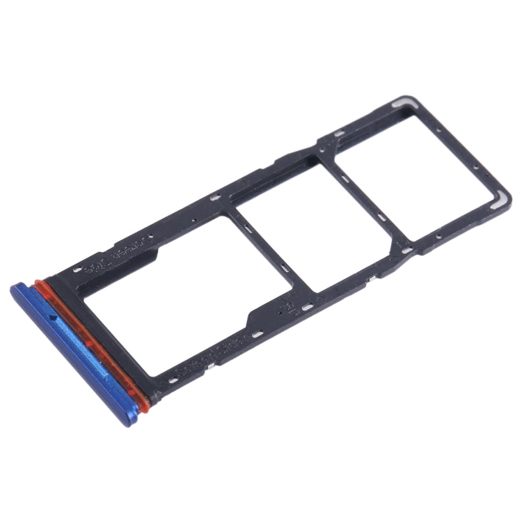 Pour Tecno Pop 5 LTE plateau de carte SIM + plateau de carte SIM + plateau de carte Micro SD