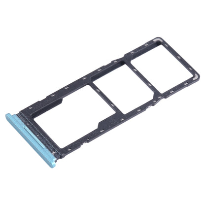 Pour Tecno Spark 8C KG5k Plateau de carte SIM + Plateau de carte SIM + Plateau de carte Micro SD