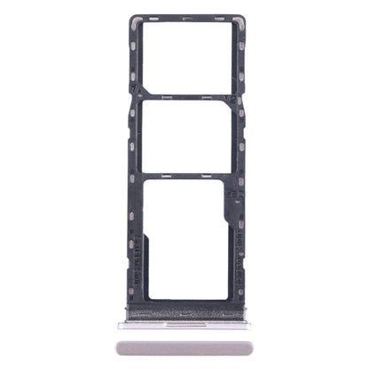 Pour Tecno Pop 7 Pro BF7 plateau de carte SIM + plateau de carte SIM + plateau de carte Micro SD