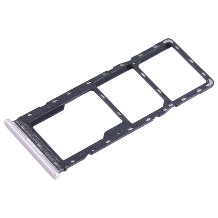 Pour Tecno Pop 7 Pro BF7 plateau de carte SIM + plateau de carte SIM + plateau de carte Micro SD