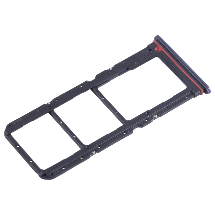 Pour Tecno Spark 10 Pro KI7 Plateau de carte SIM + Plateau de carte SIM + Plateau de carte Micro SD