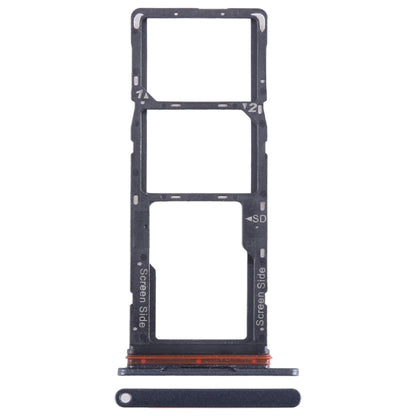 Pour Tecno Pop 7 BF6 plateau de carte SIM + plateau de carte SIM + plateau de carte Micro SD