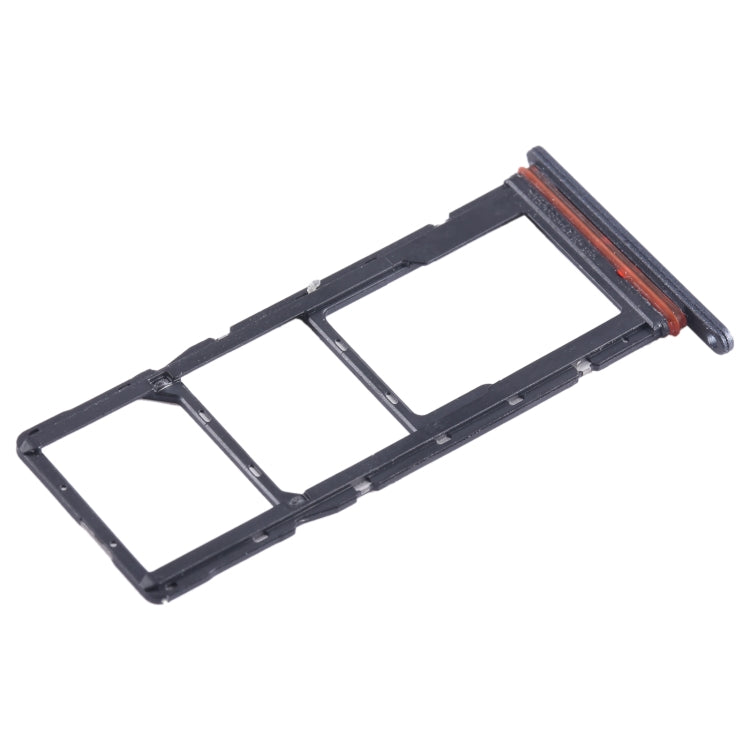 Pour Tecno Pop 7 BF6 plateau de carte SIM + plateau de carte SIM + plateau de carte Micro SD