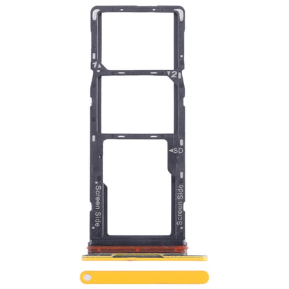 Pour Tecno Pop 7 BF6 plateau de carte SIM + plateau de carte SIM + plateau de carte Micro SD