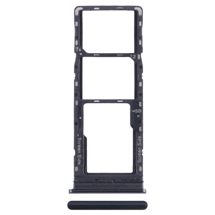 Pour Infinix Note 8i X683 Plateau de carte SIM + Plateau de carte SIM + Plateau de carte Micro SD