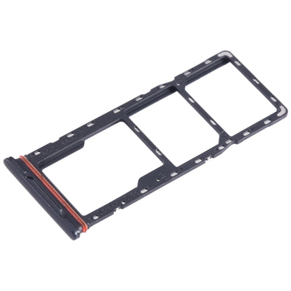 Pour Infinix Hot 10i X659B plateau de carte SIM + plateau de carte SIM + plateau de carte Micro SD