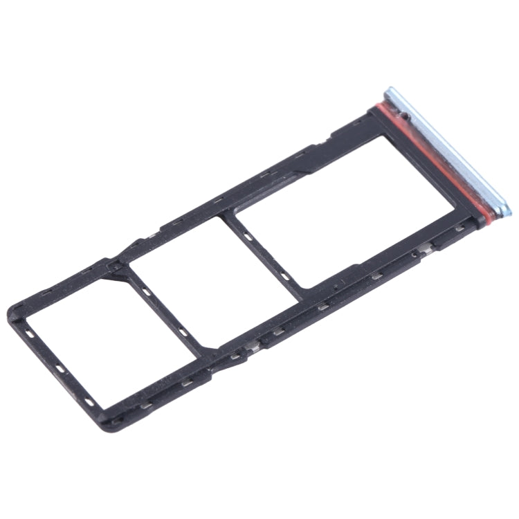 Pour Infinix Hot 11 X662 plateau de carte SIM + plateau de carte SIM + plateau de carte Micro SD