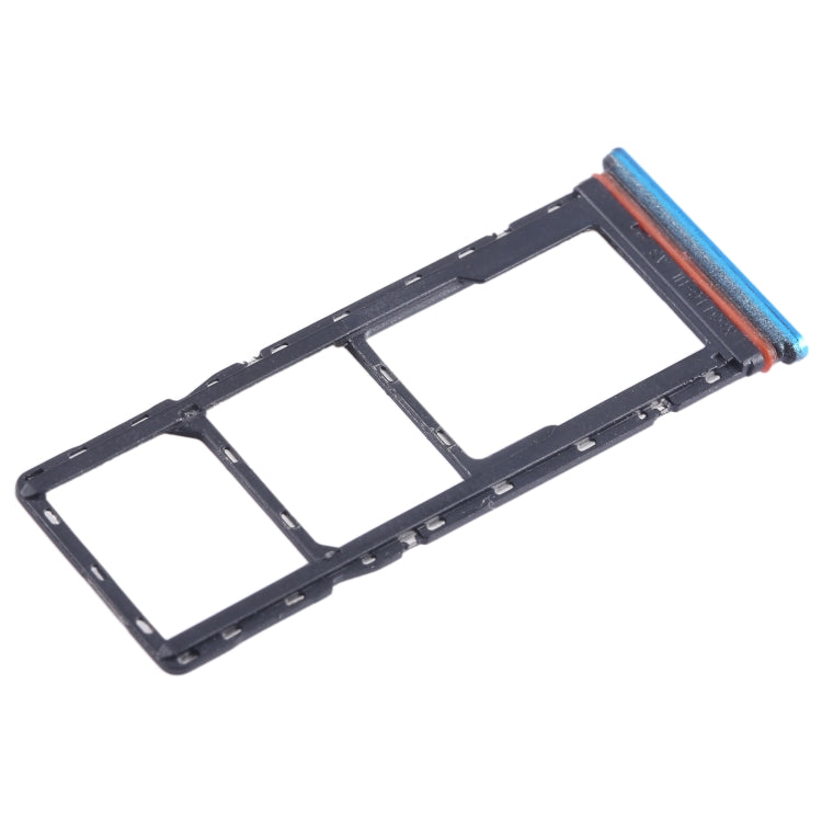 Pour Infinix Smart 6 X6511B plateau de carte SIM + plateau de carte SIM + plateau de carte Micro SD