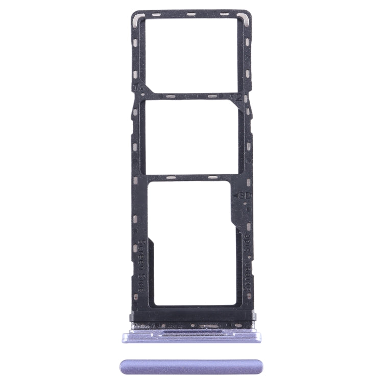 Pour Infinix Smart 6 X6511B plateau de carte SIM + plateau de carte SIM + plateau de carte Micro SD