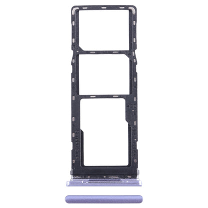 Pour Infinix Smart 6 X6511B plateau de carte SIM + plateau de carte SIM + plateau de carte Micro SD