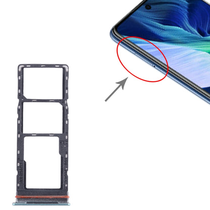 Pour Infinix Note 11i Plateau de carte SIM + Plateau de carte SIM + Plateau de carte Micro SD