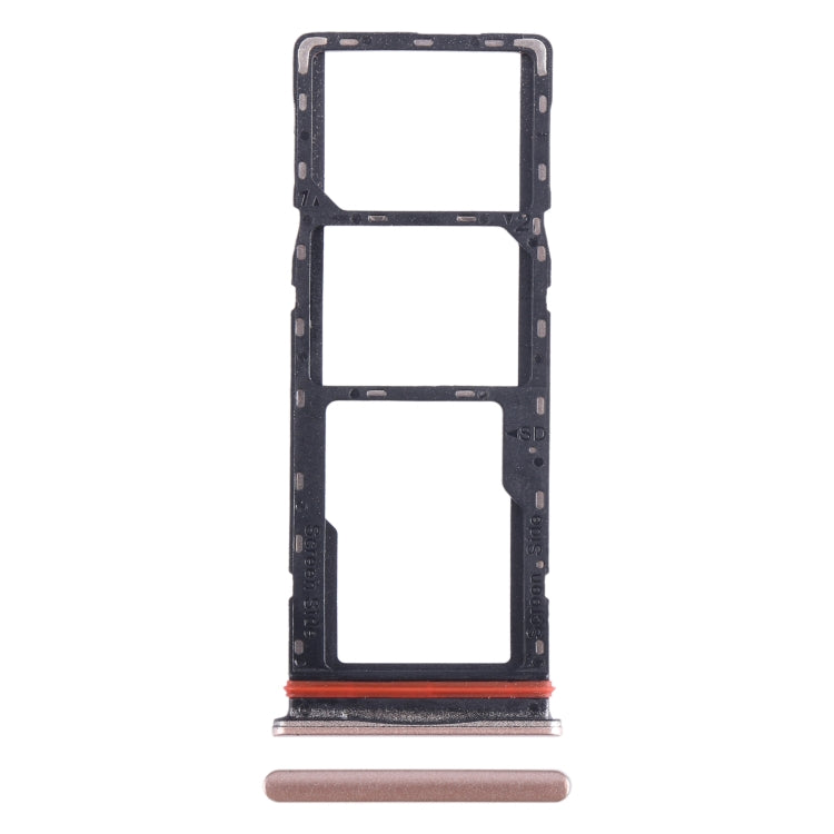 Pour Infinix Hot 11 Play plateau de carte SIM + plateau de carte SIM + plateau de carte Micro SD