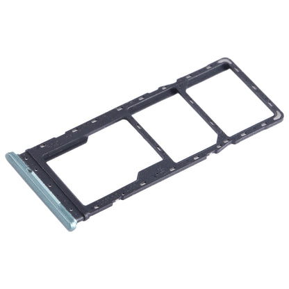 Pour Infinix Hot 12i X665B plateau de carte SIM + plateau de carte SIM + plateau de carte Micro SD