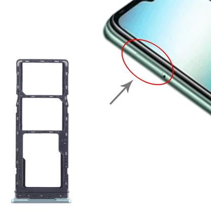 Pour Infinix Hot 12i X665B plateau de carte SIM + plateau de carte SIM + plateau de carte Micro SD