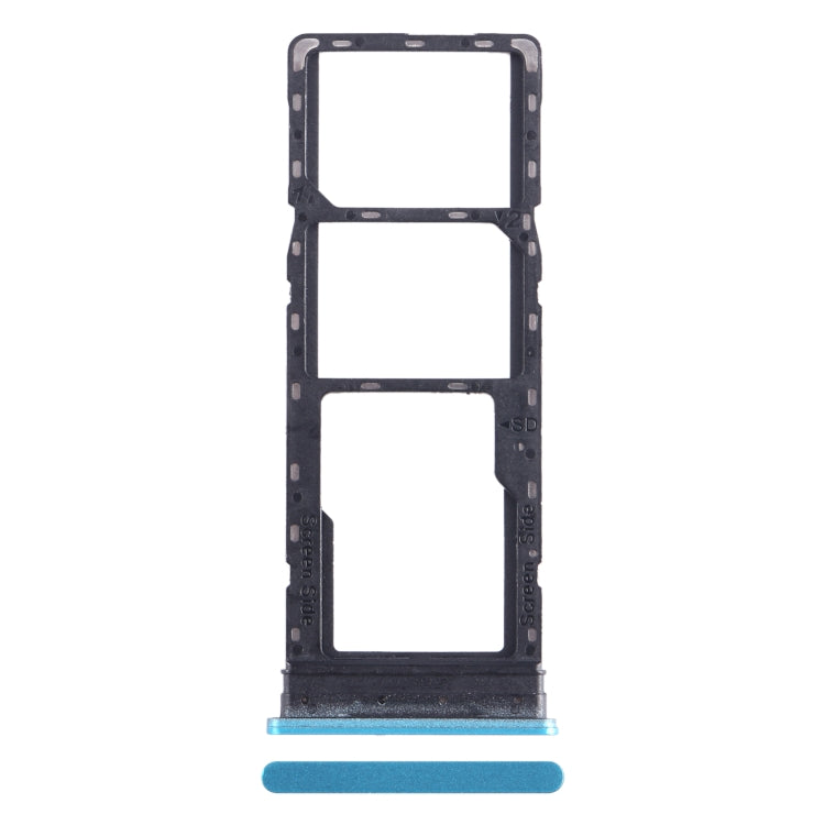 Pour Infinix Hot 12 X6817 plateau de carte SIM + plateau de carte SIM + plateau de carte Micro SD