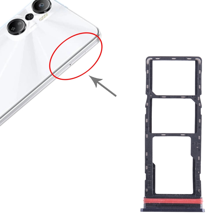 Pour Infinix Hot 20 X6826 plateau de carte SIM + plateau de carte SIM + plateau de carte Micro SD