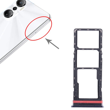 Pour Infinix Hot 20 X6826 plateau de carte SIM + plateau de carte SIM + plateau de carte Micro SD