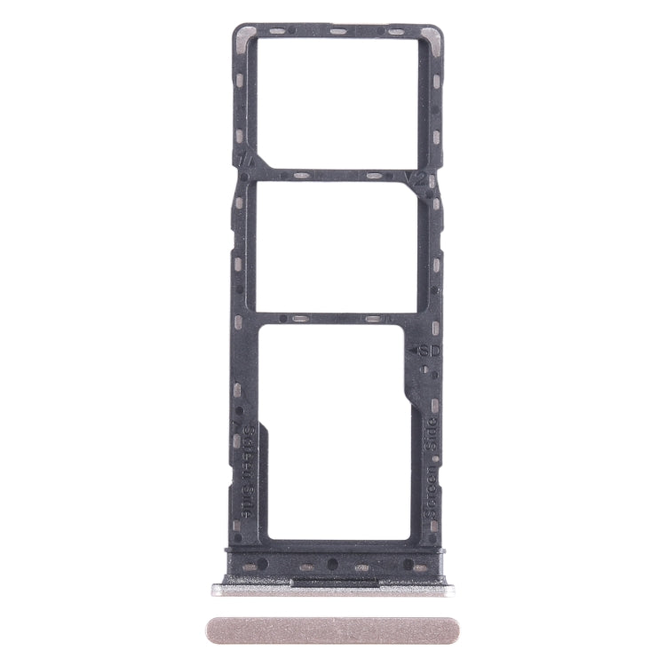 Pour Infinix Hot 30i X669 plateau de carte SIM + plateau de carte SIM + plateau de carte Micro SD