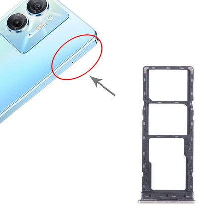 Pour Infinix Hot 30i X669 plateau de carte SIM + plateau de carte SIM + plateau de carte Micro SD