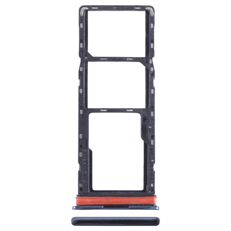 Pour Tecno Spark 10 plateau de carte SIM + plateau de carte SIM + plateau de carte Micro SD