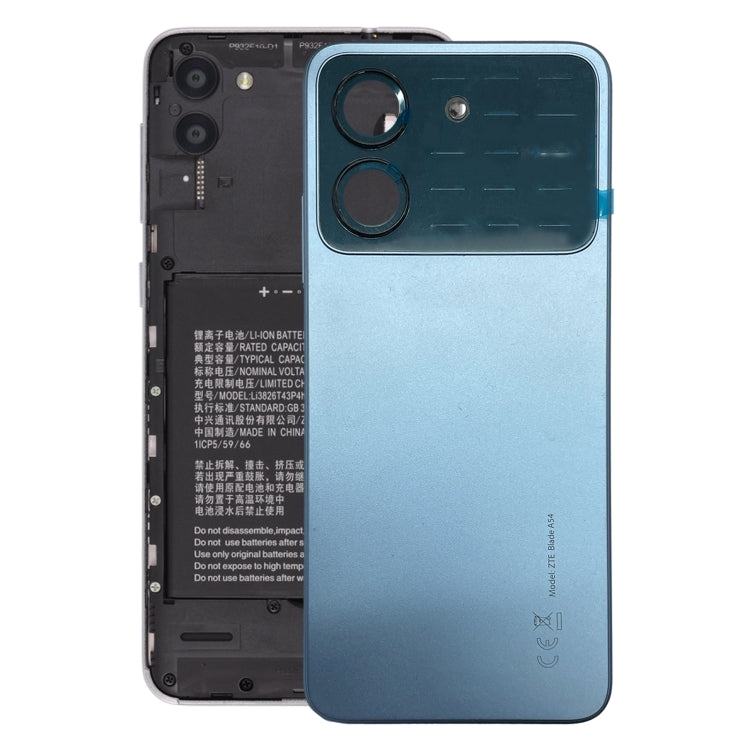 Cache arrière de la batterie pour ZTE Blade A54