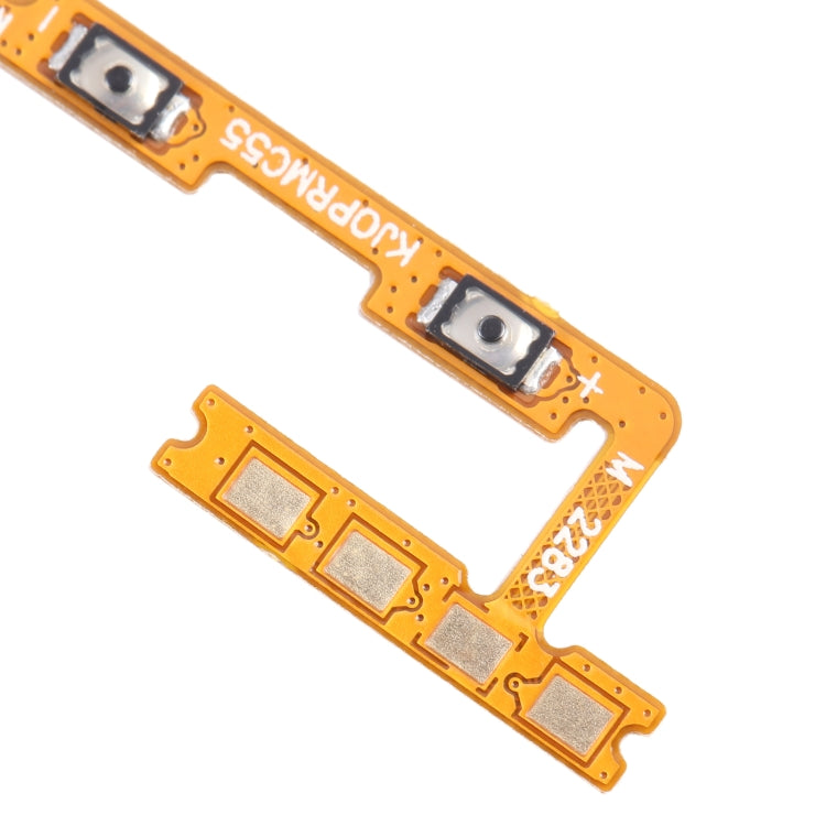Pour Realme C55 OEM bouton d'alimentation et bouton de volume câble flexible