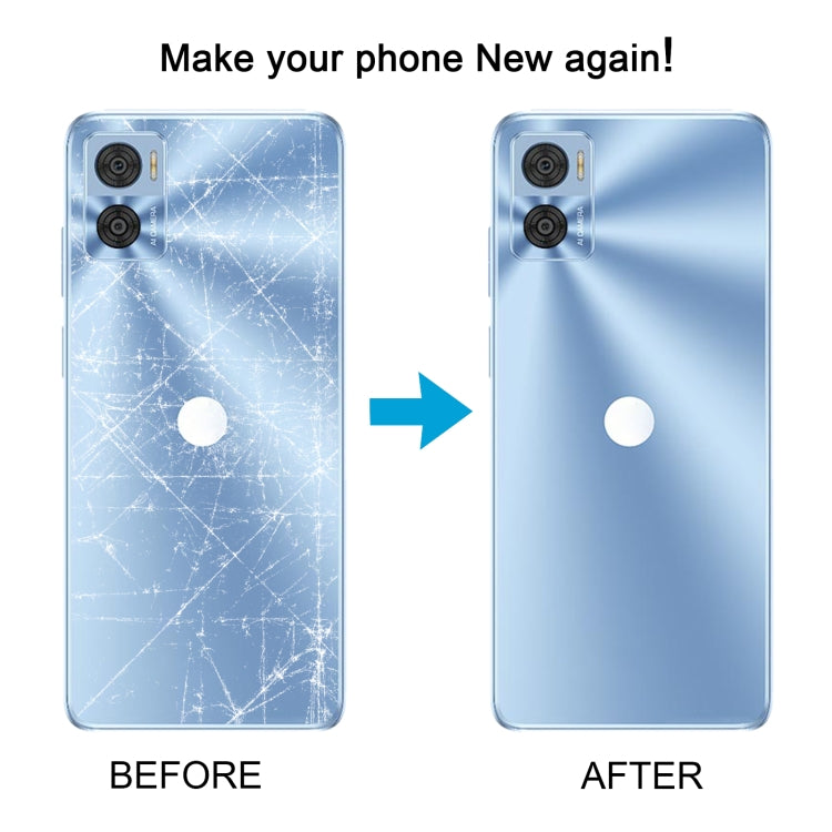 Coque arrière de batterie d'origine pour Motorola Moto E22