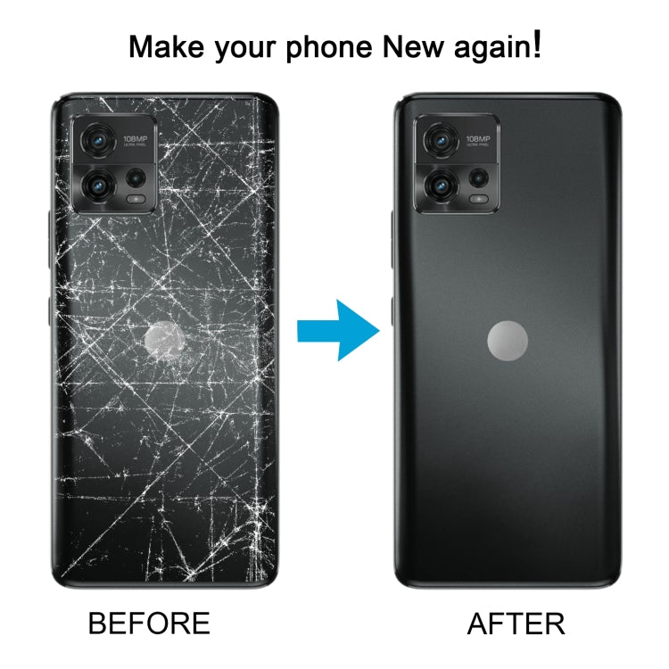 Coque arrière de batterie d'origine pour Motorola Moto G72