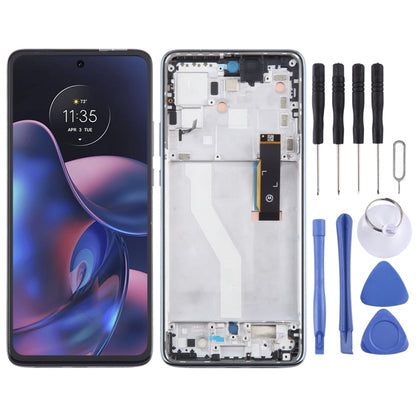 Écran LCD OEM pour Motorola Edge 2022, assemblage complet avec cadre
