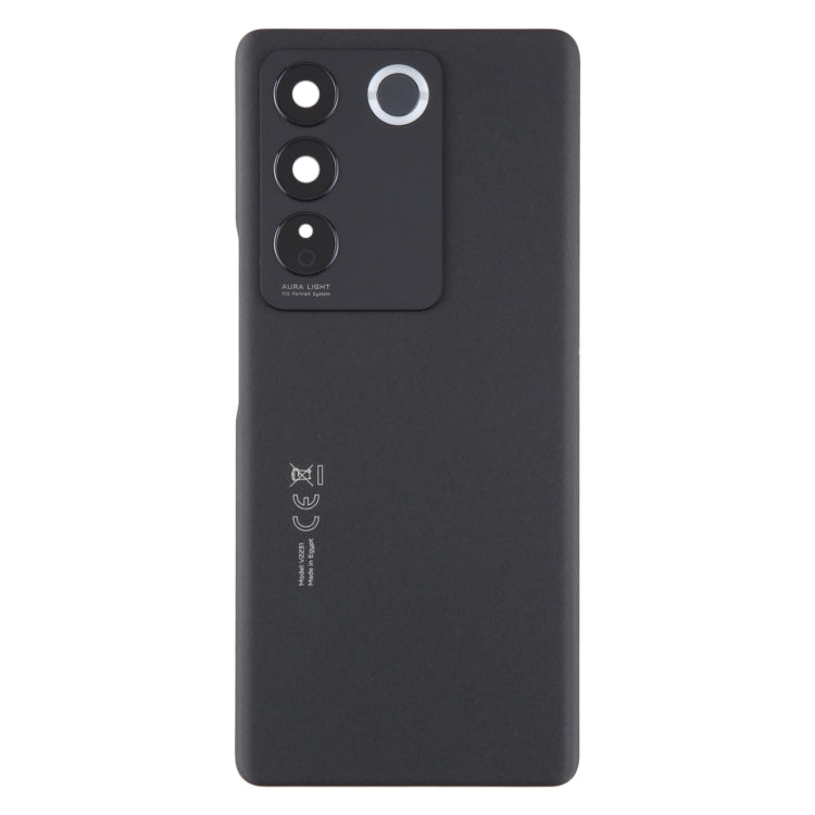 Couvercle arrière de batterie d'origine pour vivo V27, avec couvercle d'objectif d'appareil photo