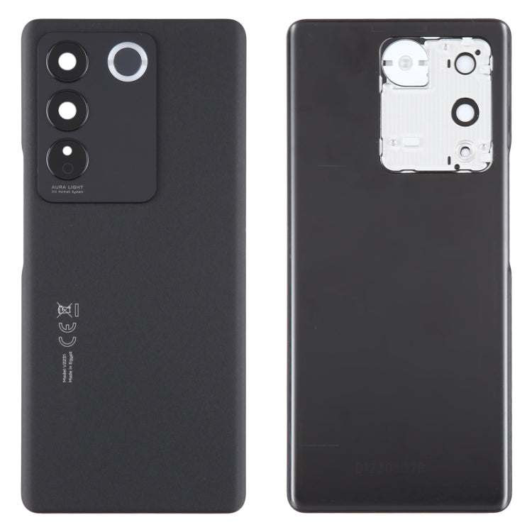 Couvercle arrière de batterie d'origine pour vivo V27 Pro, avec couvercle d'objectif d'appareil photo