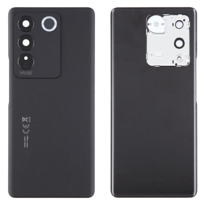 Couvercle arrière de batterie d'origine pour vivo V27 Pro, avec couvercle d'objectif d'appareil photo