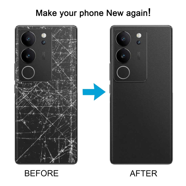 Couvercle arrière de batterie d'origine pour vivo V29 Pro, avec couvercle d'objectif d'appareil photo