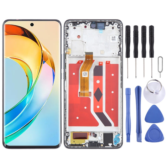 Pour Honor X50 écran LCD d'origine numériseur assemblage complet avec cadre