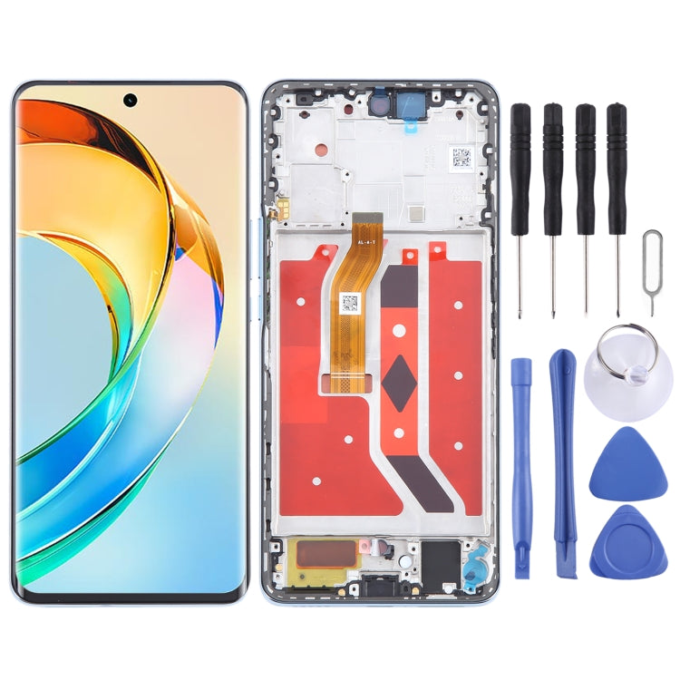 Pour Honor X50 écran LCD d'origine numériseur assemblage complet avec cadre