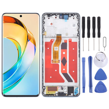 Pour Honor X50 écran LCD d'origine numériseur assemblage complet avec cadre