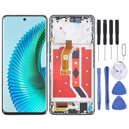 Écran LCD Original pour Honor Magic6 Lite, assemblage complet avec cadre